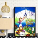 affiche la belle et la bête disney