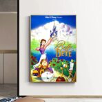 affiche la belle et la bête disney