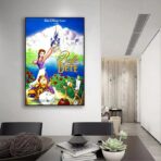 affiche la belle et la bête disney
