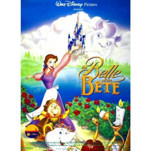 affiche la belle et la bête disney