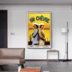 affiche la chevre