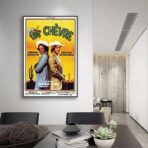 affiche la chevre