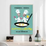 affiche la cuisine au beurre