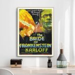 affiche la fiancée de Frankenstein