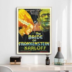 affiche la fiancée de Frankenstein