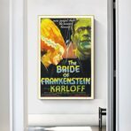 affiche la fiancée de Frankenstein