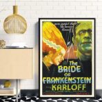 affiche la fiancée de Frankenstein