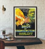 affiche la fiancée de Frankenstein