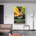affiche la fiancée de Frankenstein