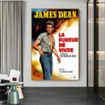 affiche la fureur de vivre