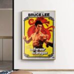 affiche la fureur du dragon