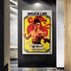 affiche la fureur du dragon