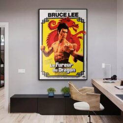 affiche la fureur du dragon