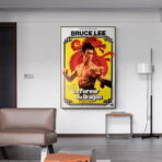 affiche la fureur du dragon