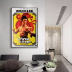 affiche la fureur du dragon