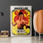 affiche la fureur du dragon