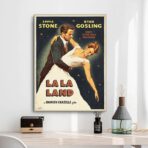 affiche La La Land vintage