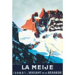 affiche la meije