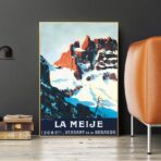 affiche la meije