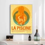 affiche la piscine delon