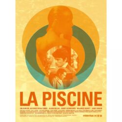 affiche la piscine delon