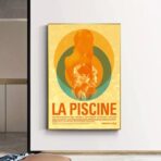 affiche la piscine delon