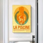 affiche la piscine delon