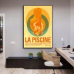 affiche la piscine delon
