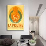 affiche la piscine delon