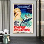affiche La Rivière Sans Retour