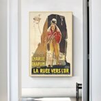 affiche la ruée vers l or