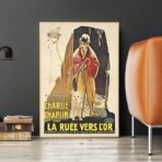 affiche la ruée vers l or