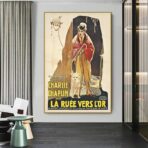 affiche la ruée vers l or
