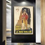affiche la ruée vers l or