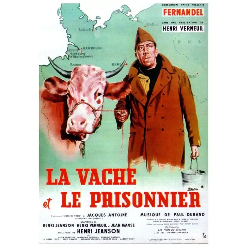 affiche-la-vache-et-le-prisonnier affiche la vache et le prisonnier