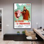 affiche la vache et le prisonnier