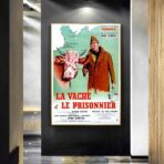 affiche la vache et le prisonnier