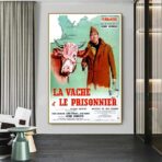 affiche la vache et le prisonnier