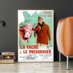 affiche la vache et le prisonnier