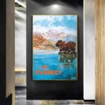 affiche lac d'annecy