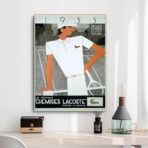 affiche lacoste vintage