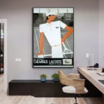 affiche lacoste vintage