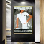 affiche lacoste vintage