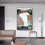 affiche lacoste vintage
