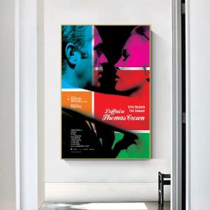 affiche l'affaire thomas crown