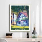 affiche landes vintage