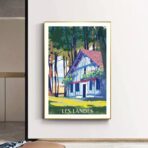 affiche landes vintage