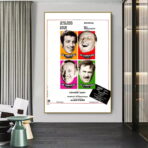 affiche le cerveau