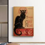 affiche le chat noir