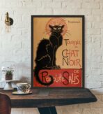 affiche le chat noir